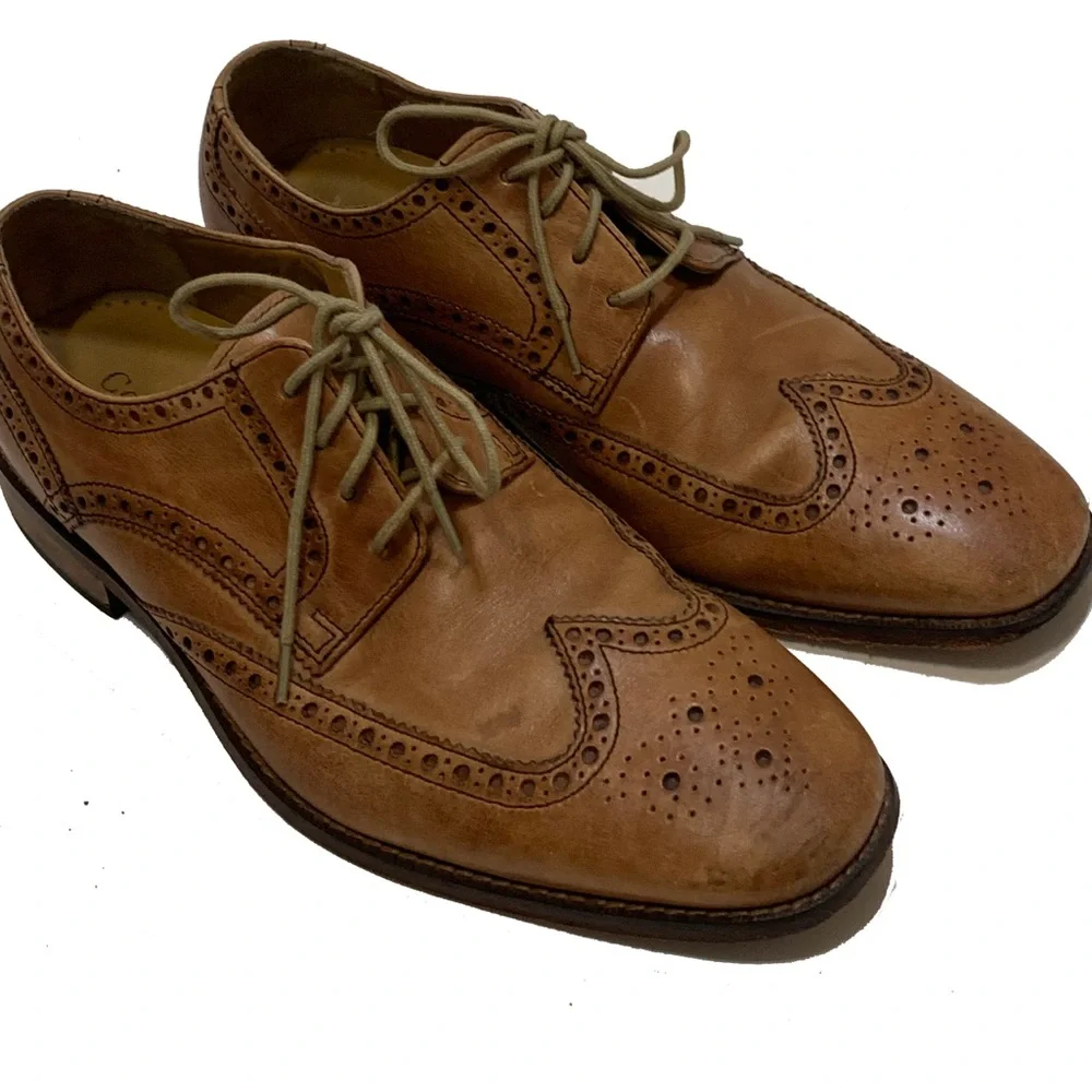 8 Cole Haan Classic Brown Leather Men's Brogues Oxford